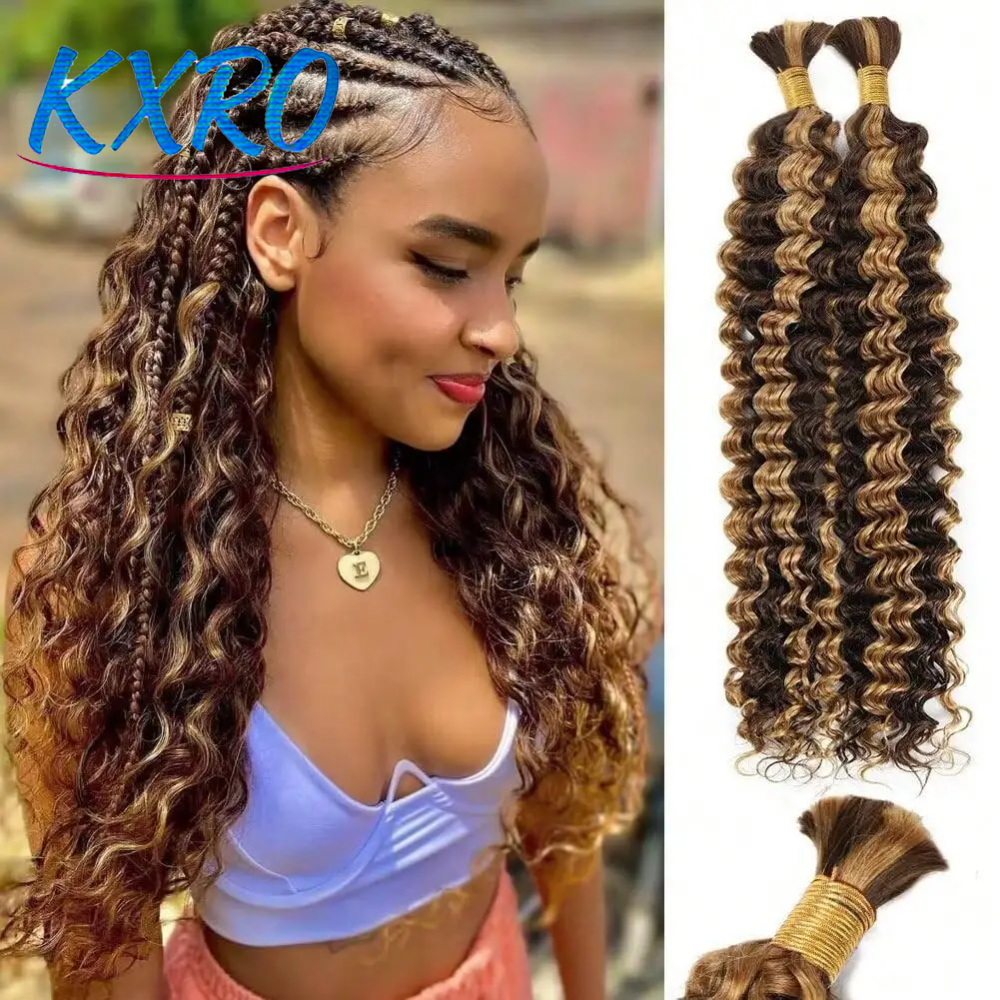 Hair Care Good Hair - Highlight P4/27 Deep Wave Bulk Human