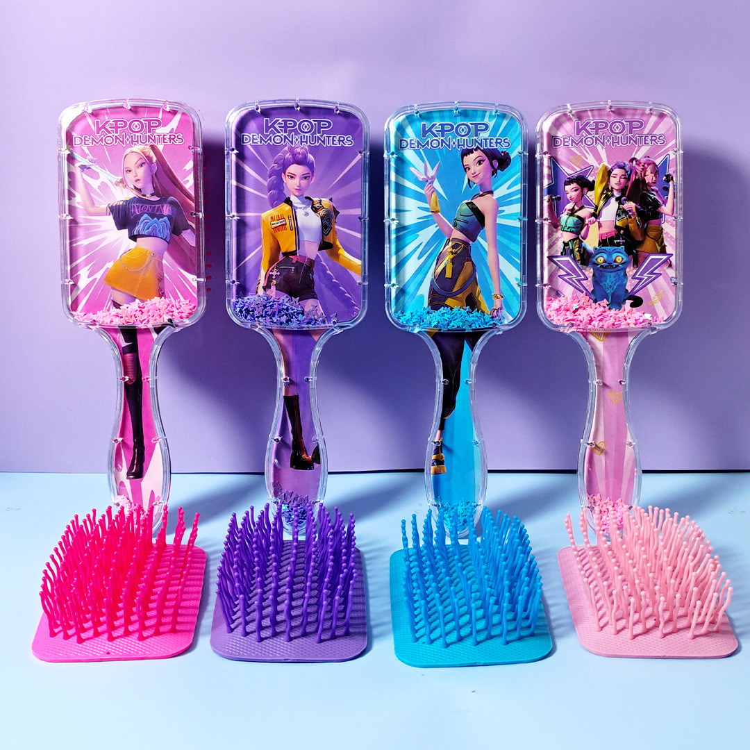 Hair Care Good Hair - 4PCS Portable Anime Air Cushion Comb