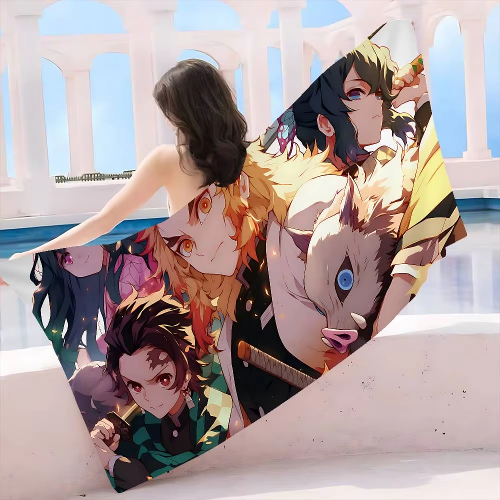 Hair Care Good Hair - Beach Towels Demon Slayer Bathroom For