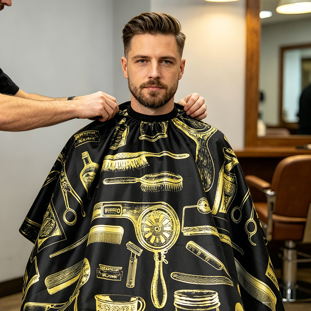 Hair Care Clinic - Professional Hair Cutting Apron Waterproof Salon