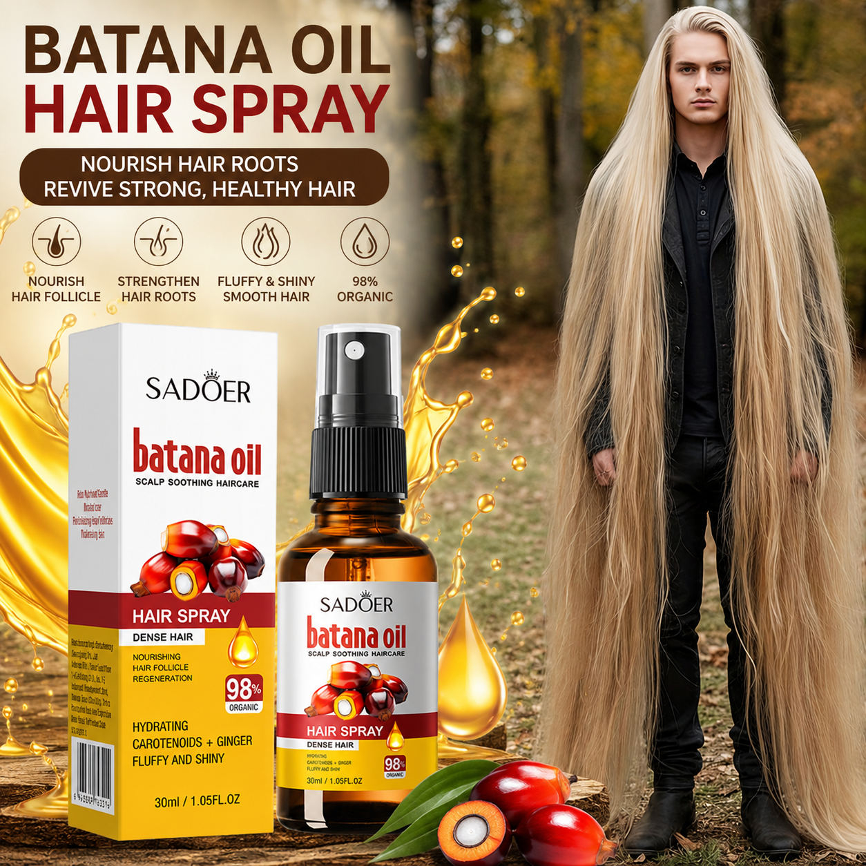 Hair Care For Hair Fall - Hair Growth Spray Batana Anti Hair