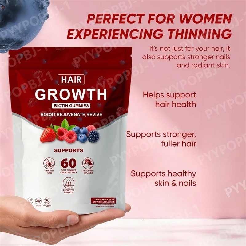 Women Hair Growth Vitamin Gumm - Hair Care Gummies incelemesi ve fiyatı