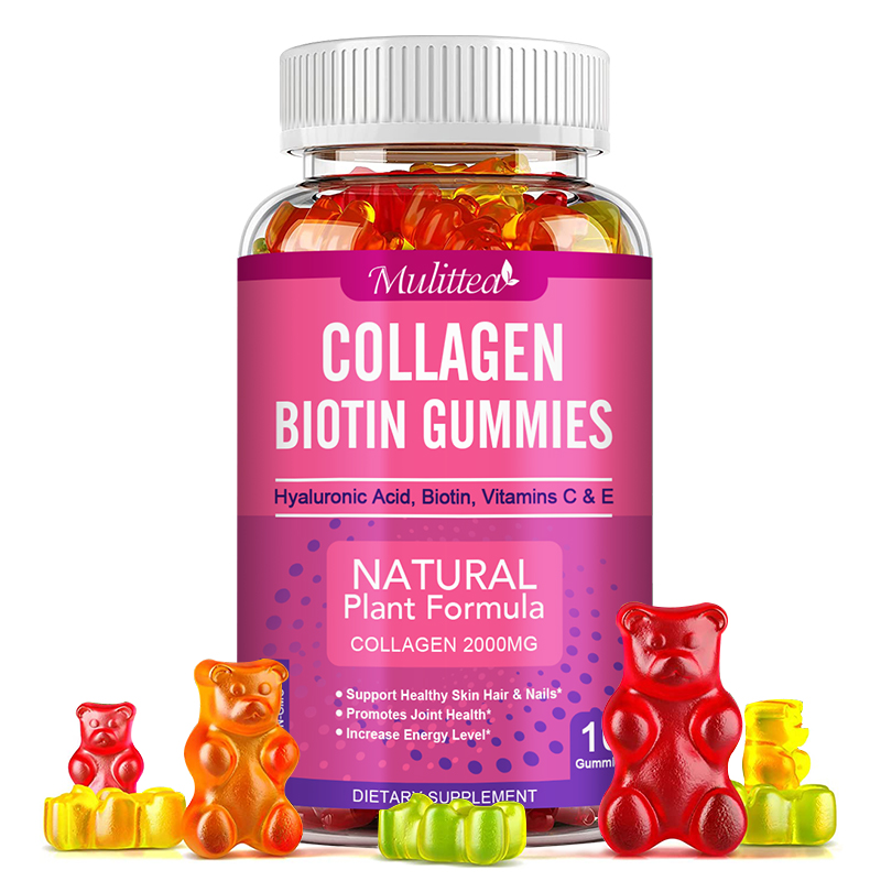 Mulittea Collagen Gummies with - Hair Care Gummies incelemesi ve fiyatı