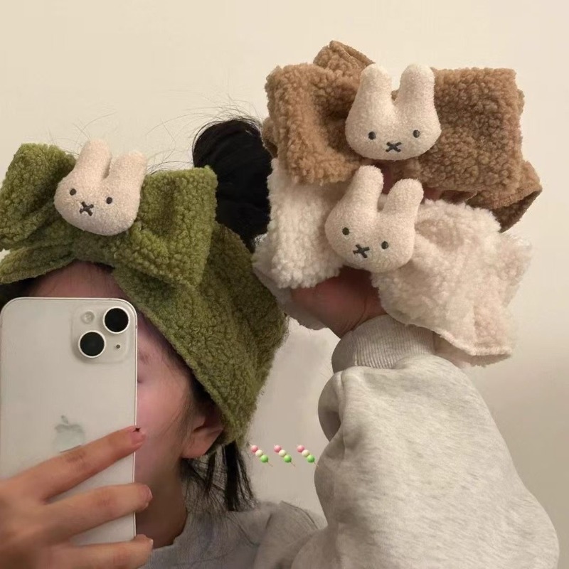 Miffy Cute Cartoon Elastic Bow - Hair Care Good Hair incelemesi ve fiyatı