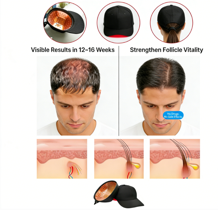 Red Light Therapy Cap for Hair - Hair Care For Hair Fall incelemesi ve fiyatı