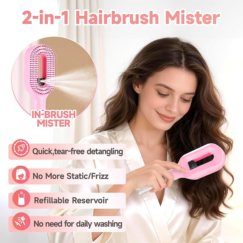 2 in 1 Sprayer Hairbrush Detan - Hair Care Clinic incelemesi ve fiyatı