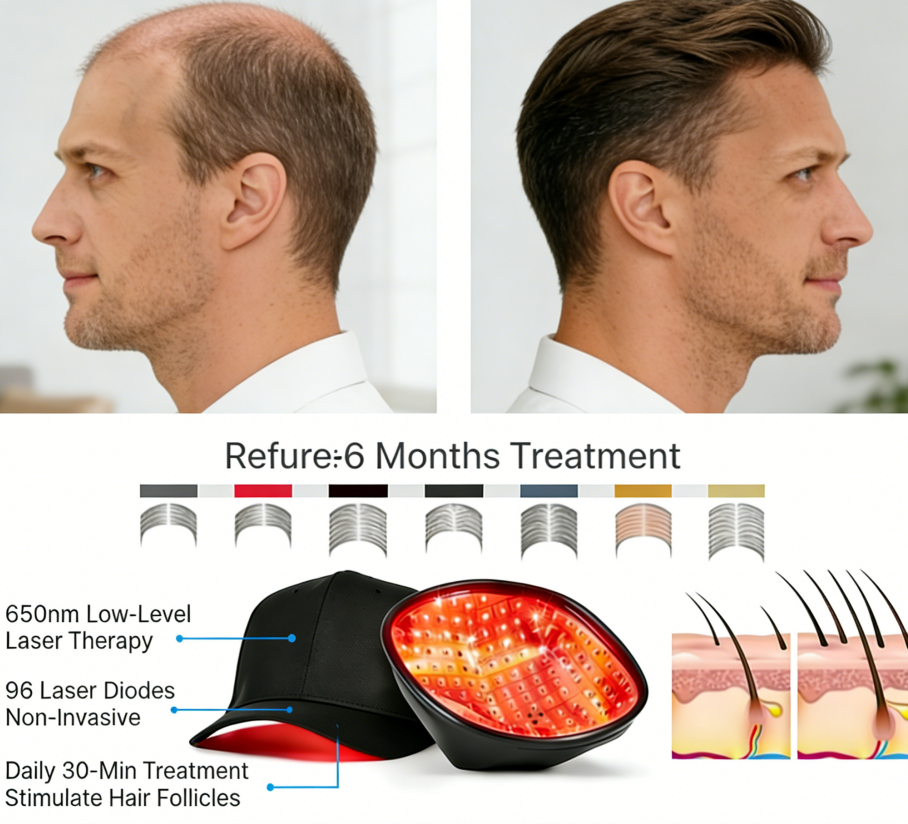 C96 Laser Hair Cap Promote Hai - Hair Care For Hair Fall incelemesi ve fiyatı