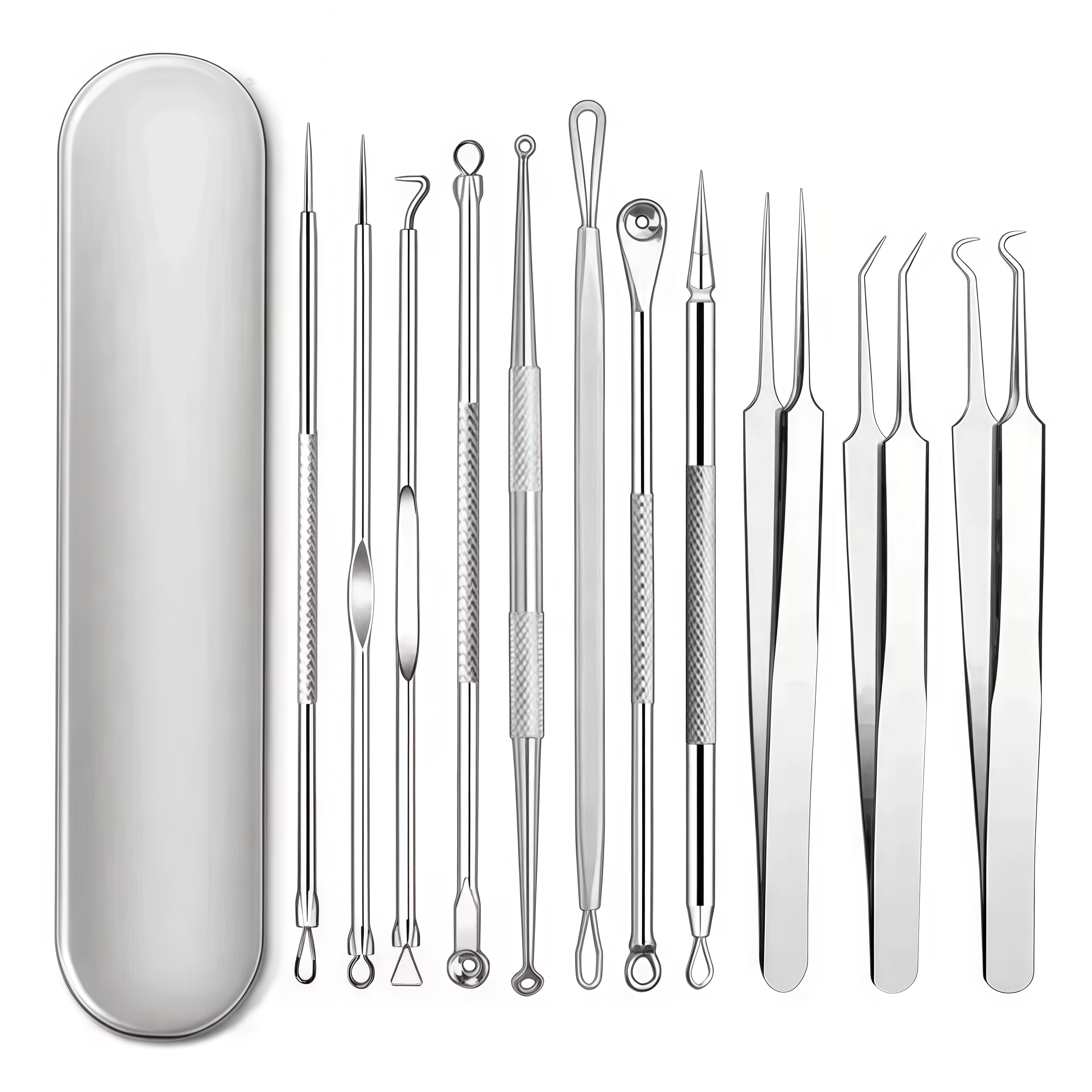 4-11Pcs Ingrown Hair Tweezers  - Hair Care Clinic incelemesi ve fiyatı