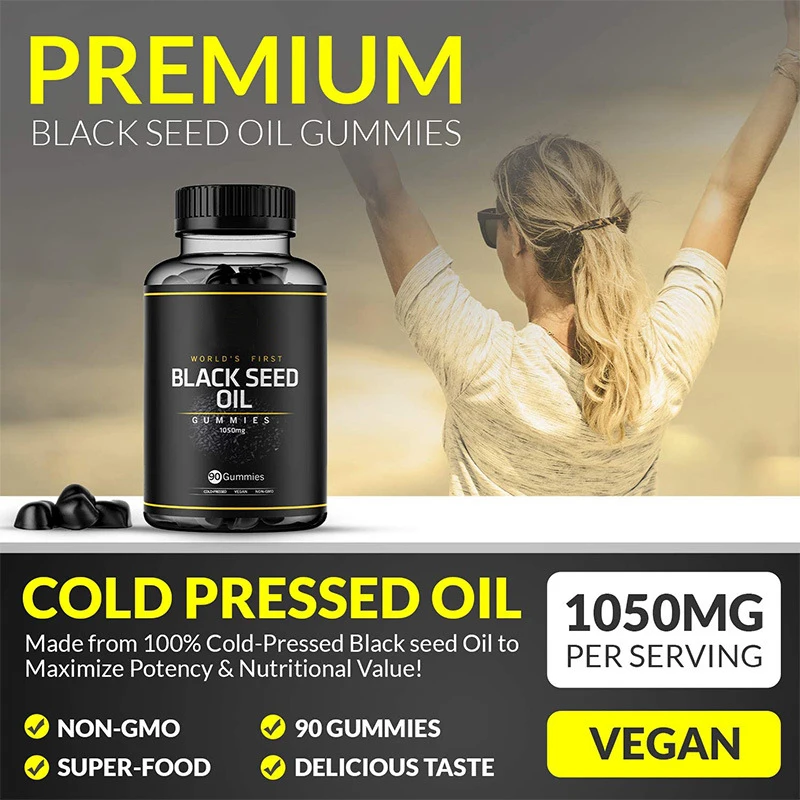 2 Bottle Black Seed Oil Soft C - Hair Care Gummies incelemesi ve fiyatı