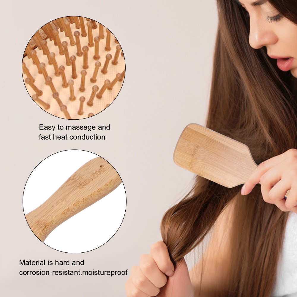Gentle Bamboo Hairbrush Bamboo - Bamboo Hair Brush incelemesi ve fiyatı