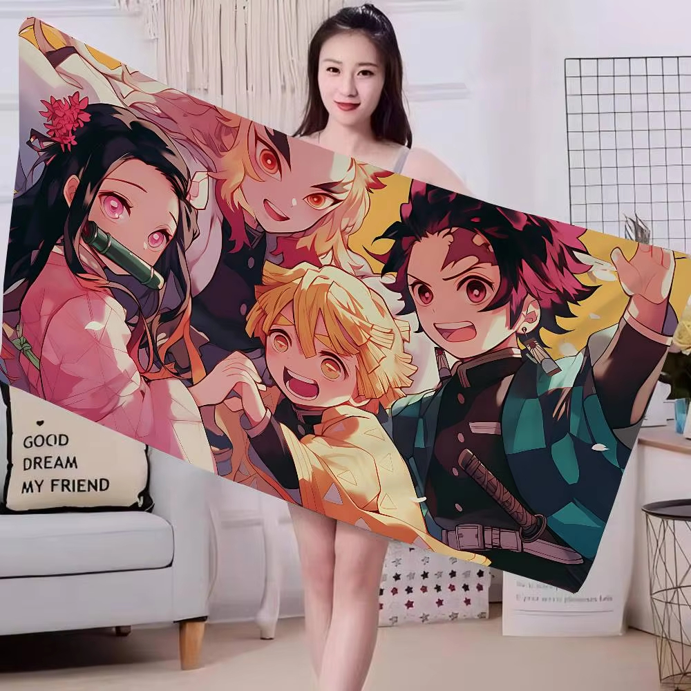 Beach Towels Demon Slayer Bath - Hair Care Good Hair incelemesi ve fiyatı