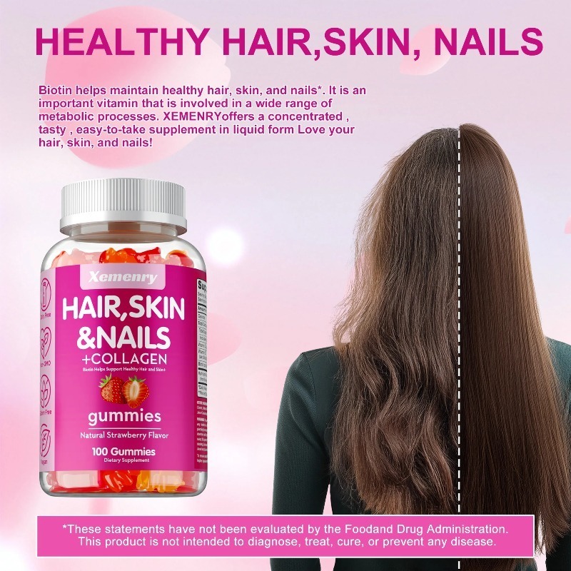 Hair, Skin & Nails Gummies - P - Hair Care Gummies incelemesi ve fiyatı