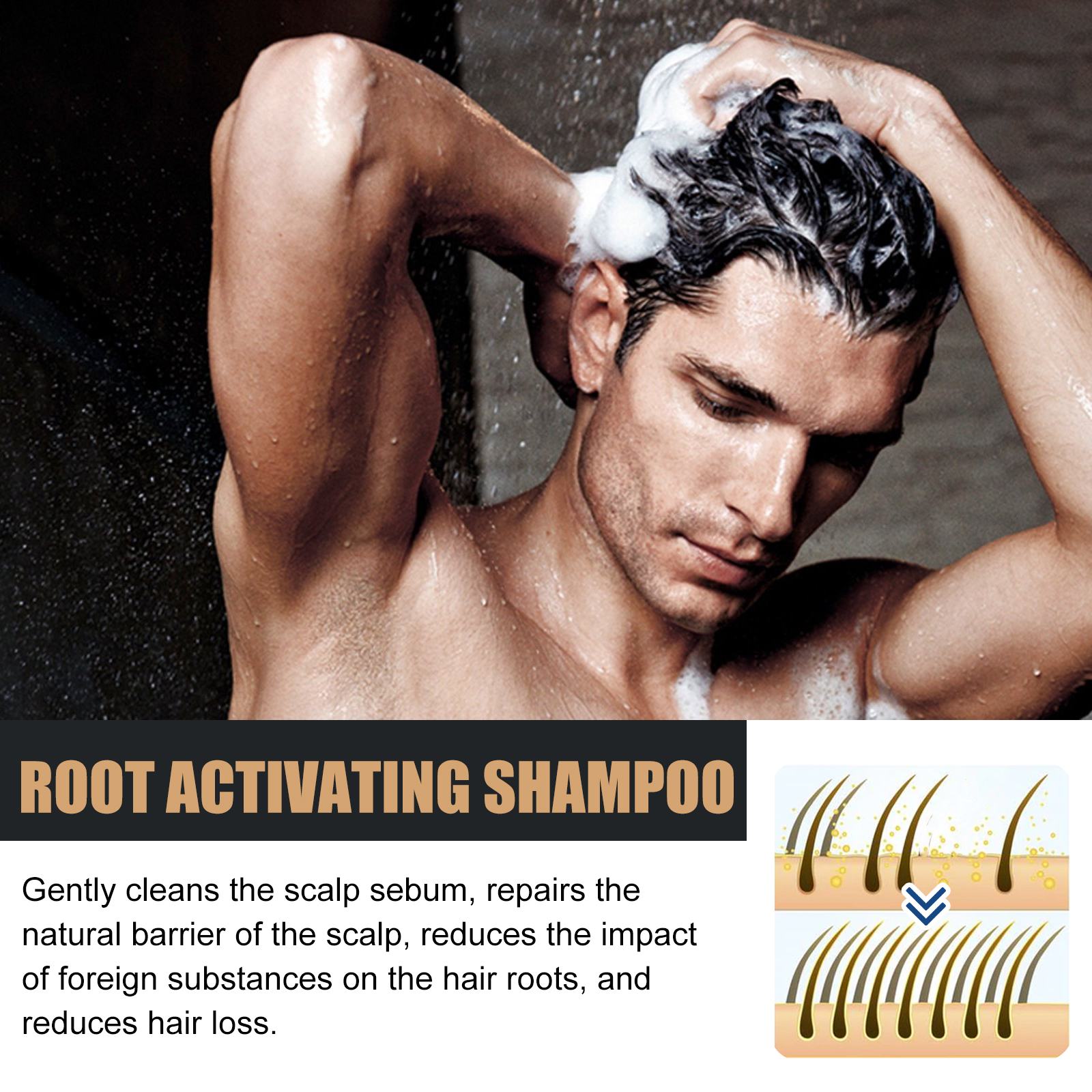 EELHOE 100ml Dense Hair Shampo - Hair Care For Hair Fall incelemesi ve fiyatı