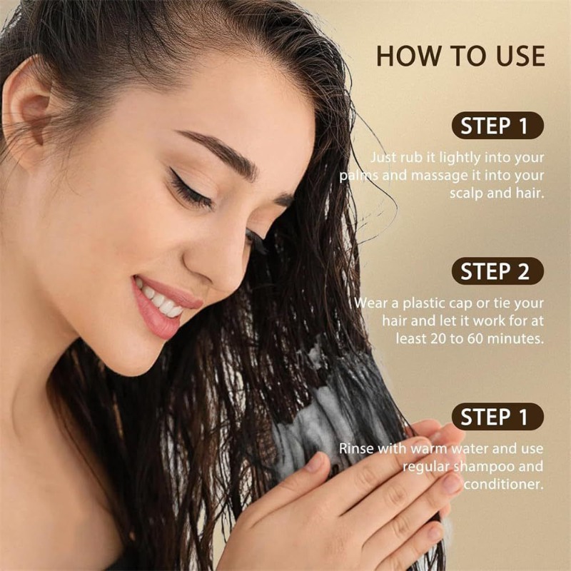 120g Batana Hair Smoothing Mas - Hair Care For Hair Fall incelemesi ve fiyatı